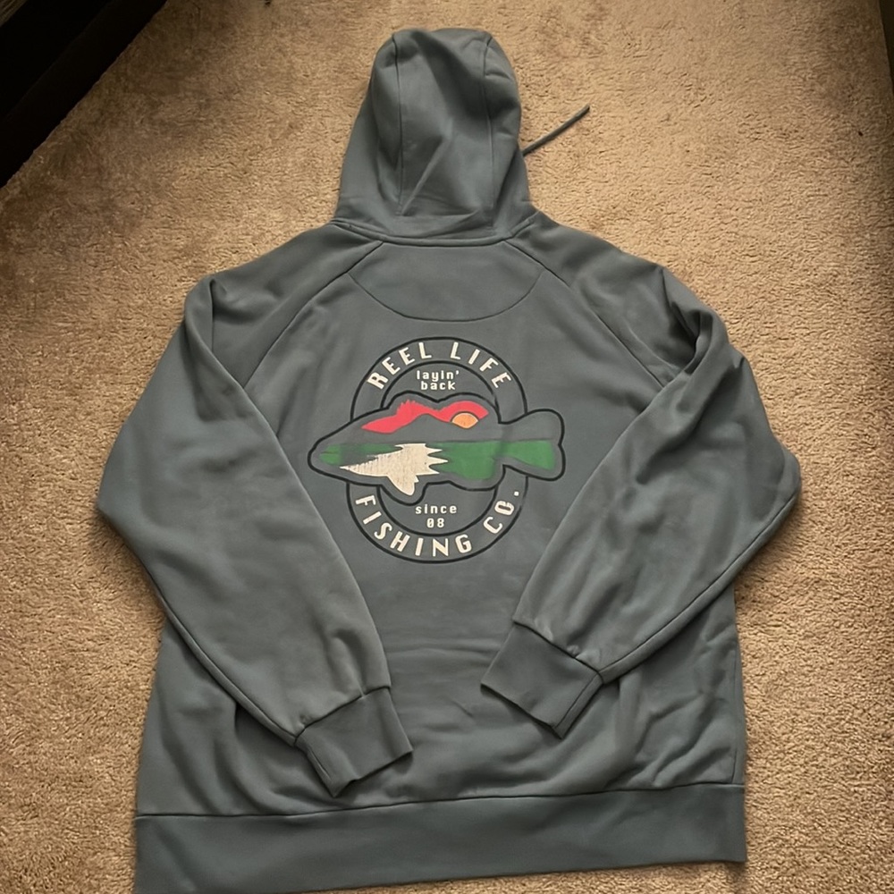 Reel Life XL men’s Hoodie